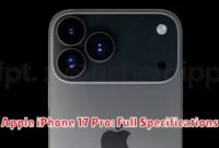 Apple iPhone 17 Pro: Full Specifications