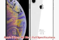 Apple iPhone XS Max: Full Specifications