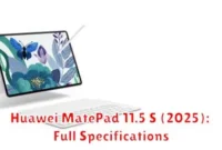Huawei MatePad 11.5 S (2025): Full Specifications