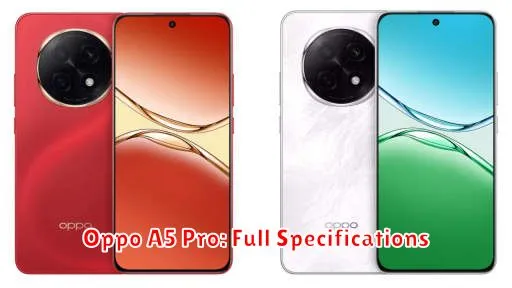 Oppo A5 Pro: Full Specifications