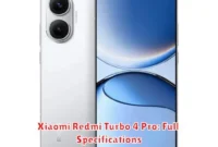 Xiaomi Redmi Turbo 4 Pro: Full Specifications