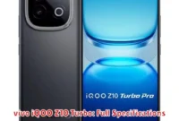 vivo iQOO Z10 Turbo: Full Specifications
